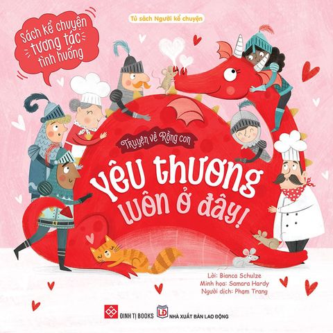 Sách Kể Chuyện Tương Tác Tình Huống - Truyện Về Rồng Con - Yêu Thương Luôn Ở Đây!