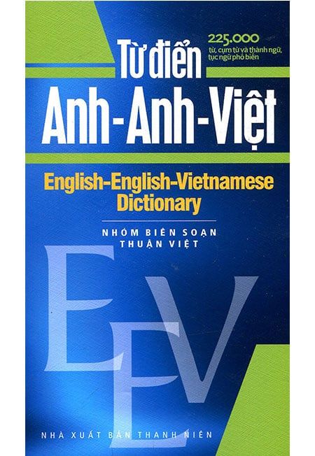 Từ Điển Anh-Anh-Việt 225000 Từ