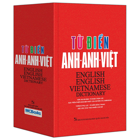 Từ Điển Anh - Anh - Việt Bìa Cứng Đỏ (TB 2025)