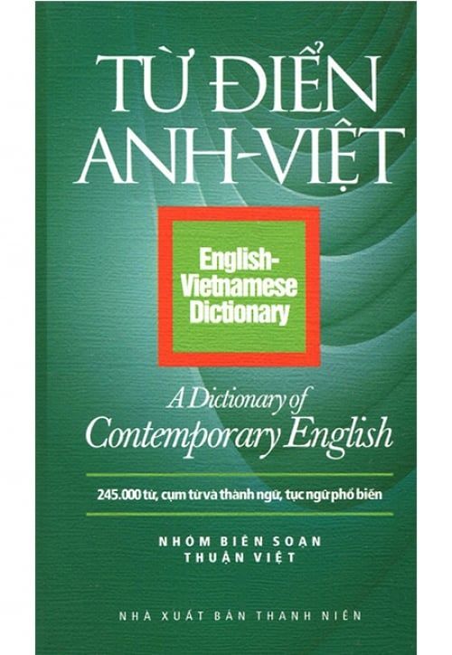 Từ Điển Anh-Việt 245.000 Từ
