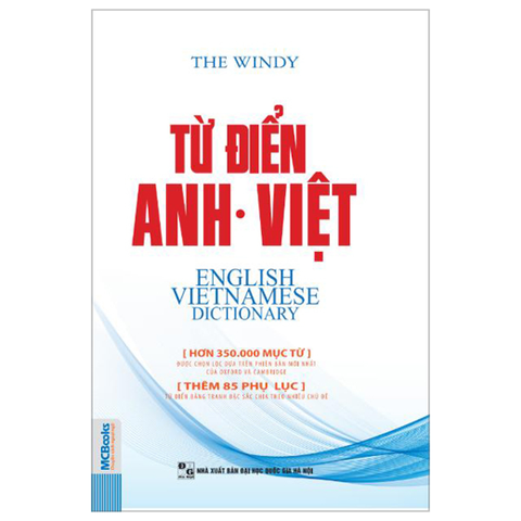 Từ Điển Anh - Việt (Bìa Mềm Trắng)