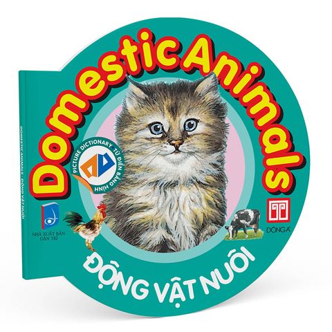 Từ Điển Bằng Hình - Động Vật Nuôi (Song ngữ Anh-Việt)
