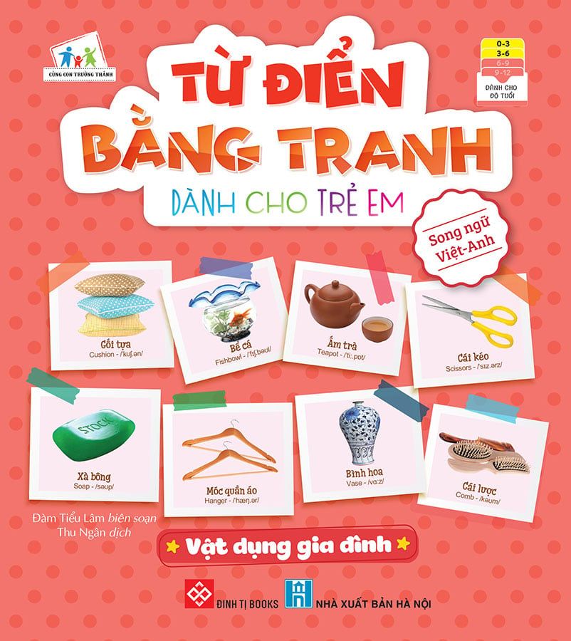 Từ Điển Bằng Tranh Dành Cho Trẻ Em - Vật Dụng Gia Đình