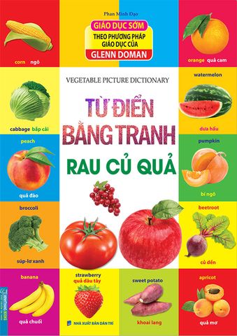 Từ Điển Bằng Tranh - Rau Củ Quả