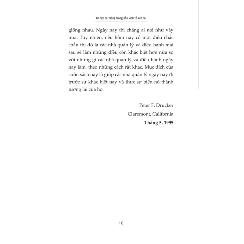 Tư Duy Hệ Thống Trong Nền Kinh Tế Kết Nối