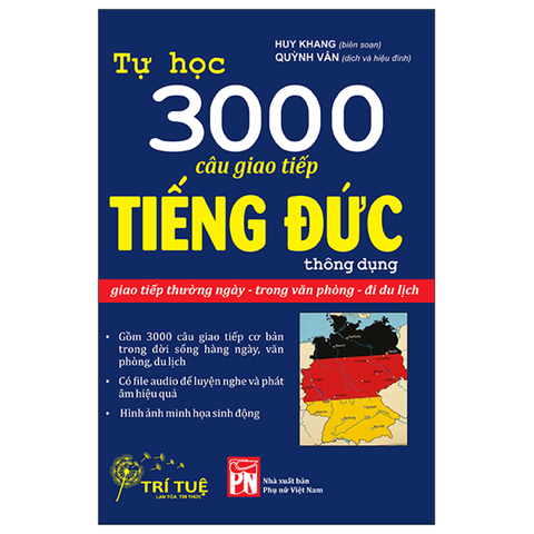 Tự Học 3000 Câu Giao Tiếp Tiếng Đức Thông Dụng