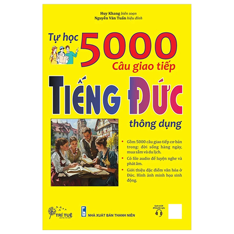 Tự Học 5000 Câu Giao Tiếp Tiếng Đức Thông Dụng