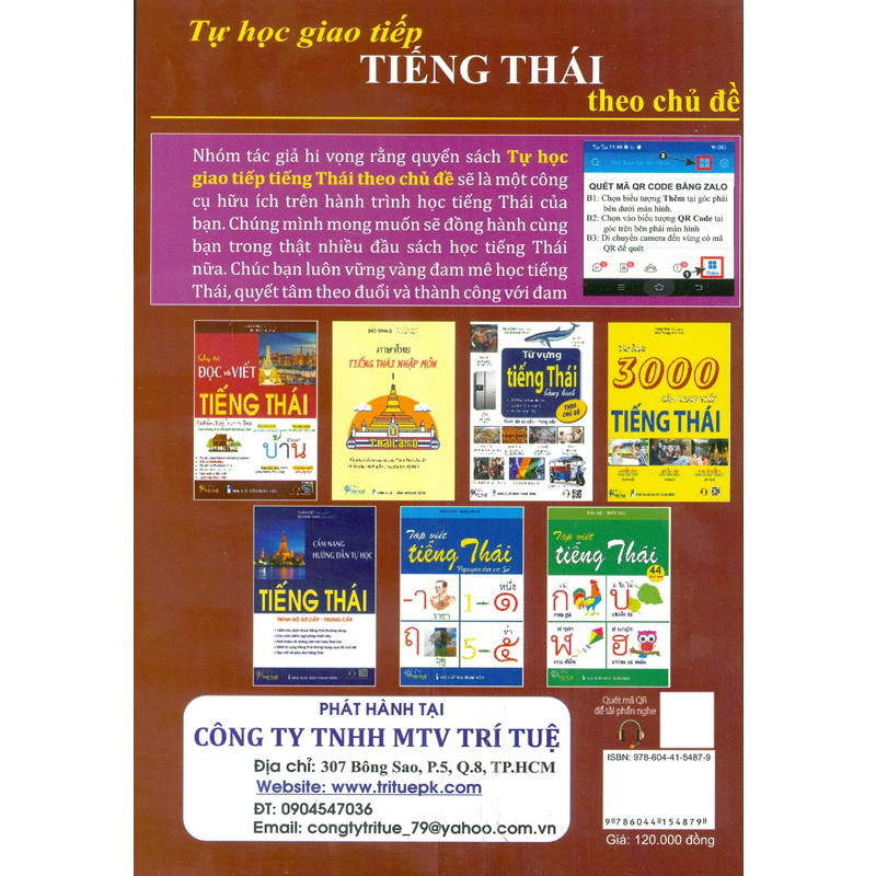 Tự Học Giao Tiếp Tiếng Thái Theo Chủ Đề Tập 1