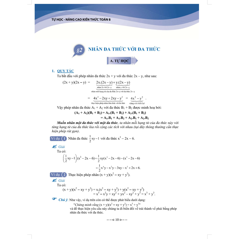 Tự Học Nâng Cao Kiến Thức Toán 8