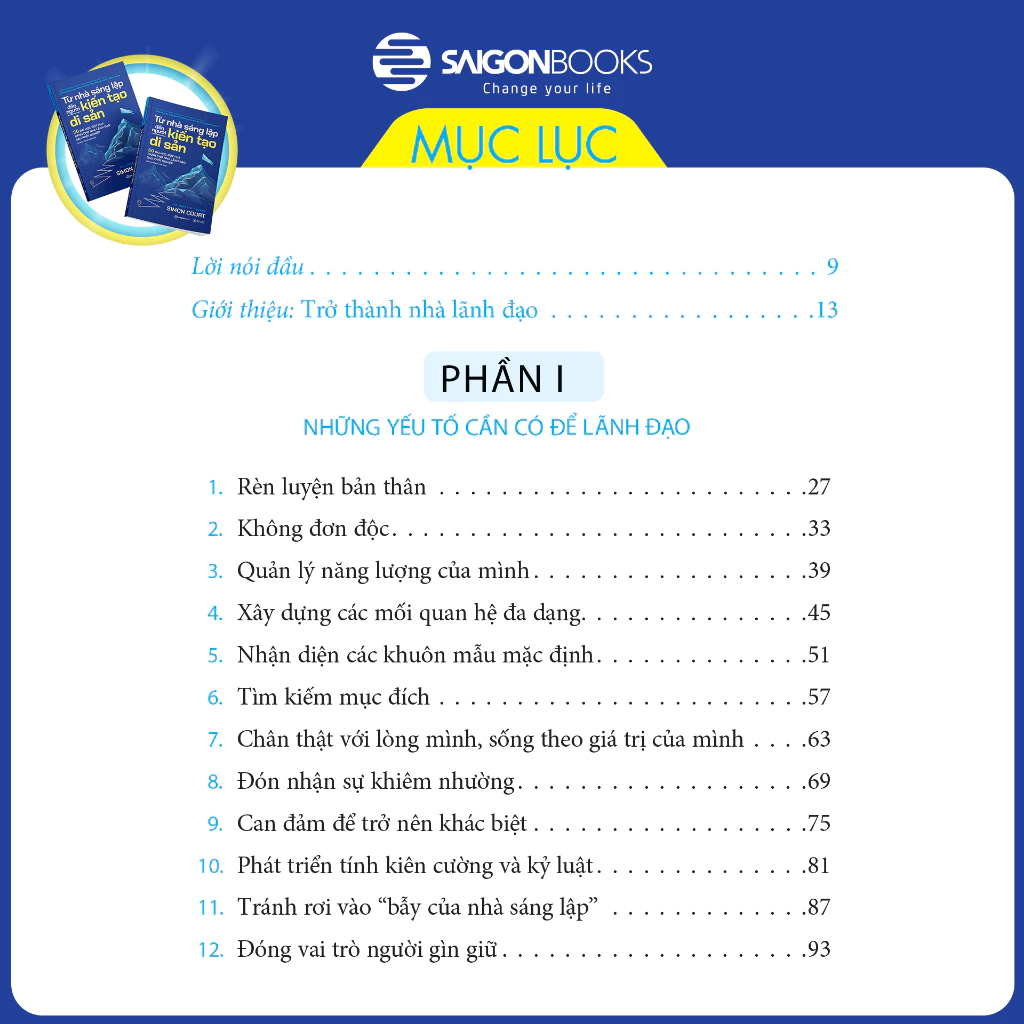 Từ Nhà Sáng Lập Đến Người Kiến Tạo Di Sản