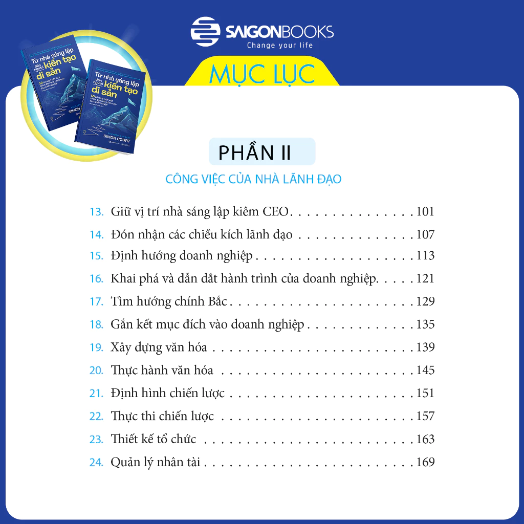 Từ Nhà Sáng Lập Đến Người Kiến Tạo Di Sản
