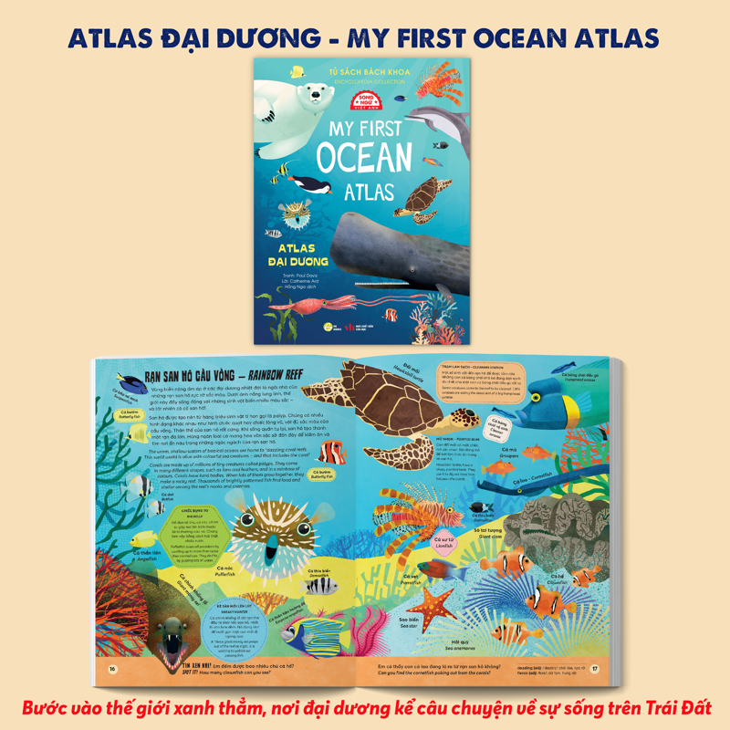 Tủ Sách Bách Khoa - Atlas Đại Dương (Song Ngữ)