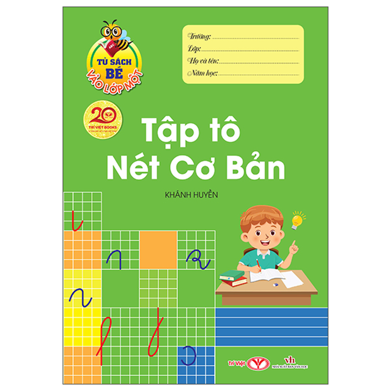 Tủ Sách Bé Vào Lớp 1 - Tập Tô Nét Cơ Bản