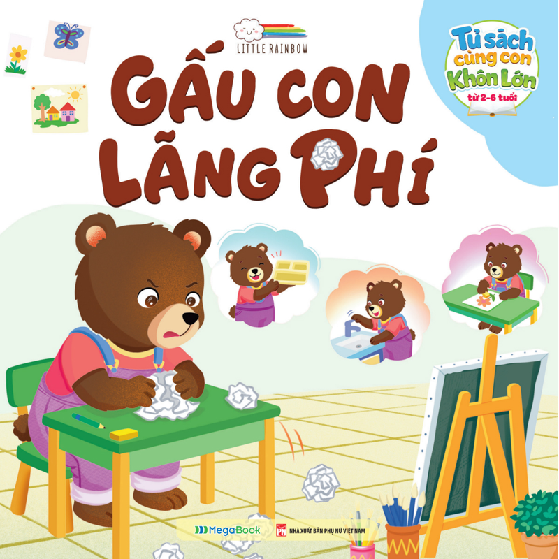 Tủ Sách Cùng Con Khôn Lớn Từ 2-6 Tuổi (Combo 6 Cuốn)