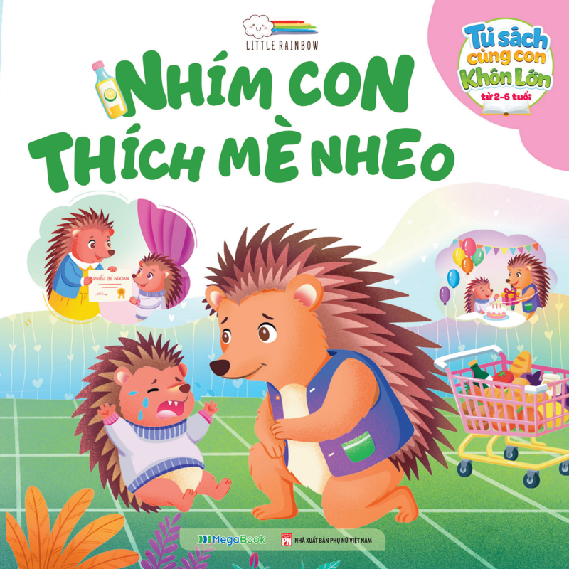 Tủ Sách Cùng Con Khôn Lớn Từ 2-6 Tuổi (Combo 6 Cuốn)