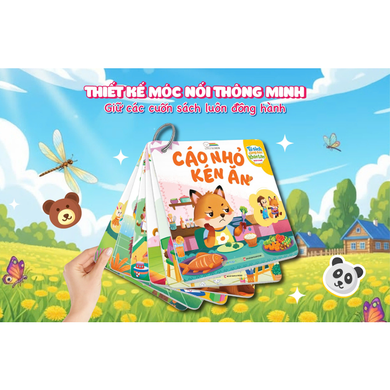 Tủ Sách Cùng Con Khôn Lớn Từ 2-6 Tuổi (Combo 6 Cuốn)