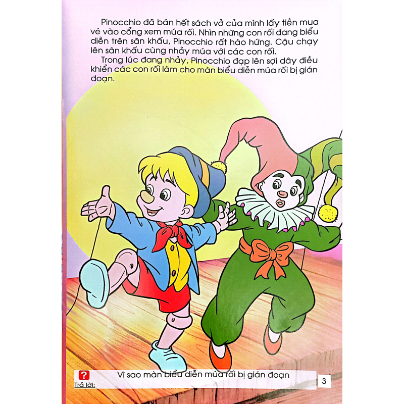 Tủ Sách Phát Triển Ngôn Ngữ Tiếng Việt - Truyện Cổ Tích Thế Giới - Chú Bé Người Gỗ