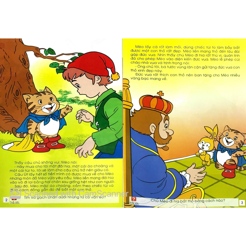 Tủ Sách Phát Triển Ngôn Ngữ Tiếng Việt - Truyện Cổ Tích Thế Giới - Chú Mèo Đi Hia
