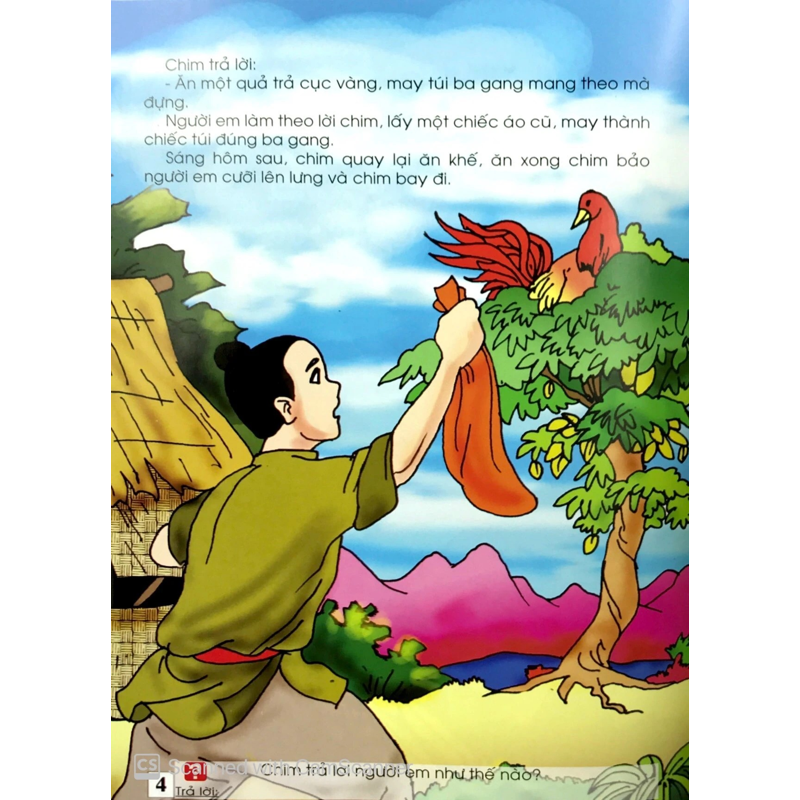 Tủ Sách Phát Triển Ngôn Ngữ Tiếng Việt - Truyện Cổ Tích Việt Nam Đặc Sắc - Cây Khế