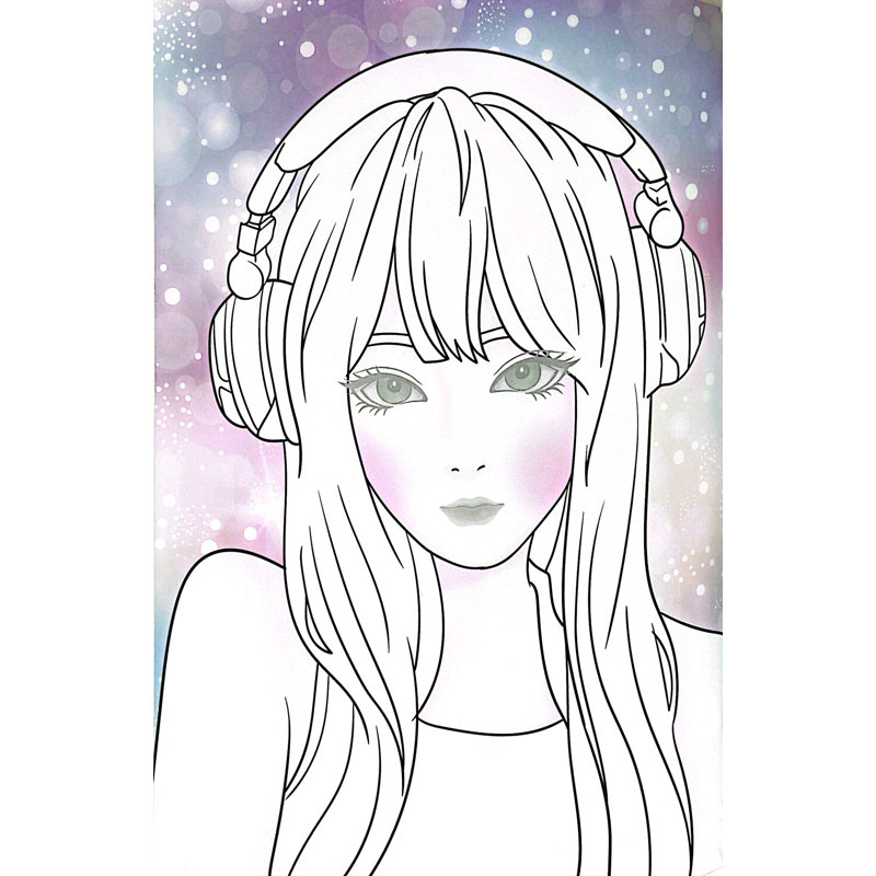 Tủ Sách Trang Điểm Thần Tượng K - Pop Sticker & Tô Màu 3