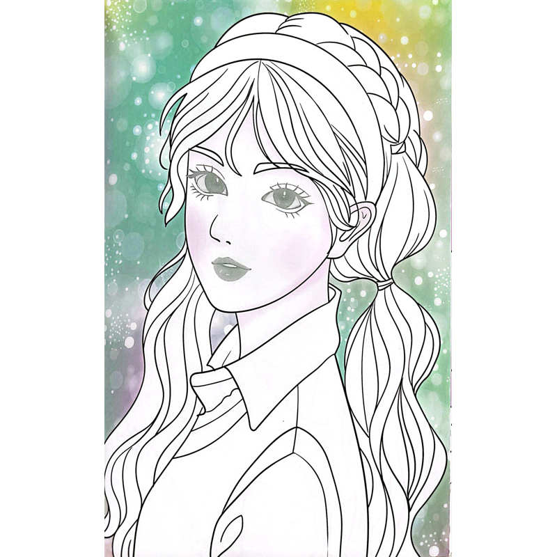 Tủ Sách Trang Điểm Thần Tượng K - Pop Sticker & Tô Màu 3