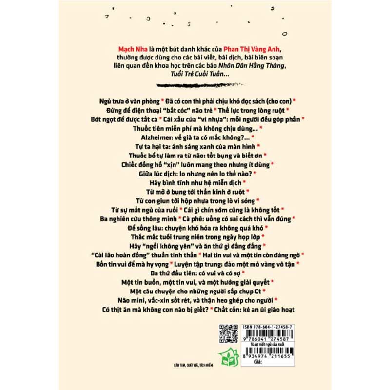 Từ Sự Mất Ngủ Của Ruồi