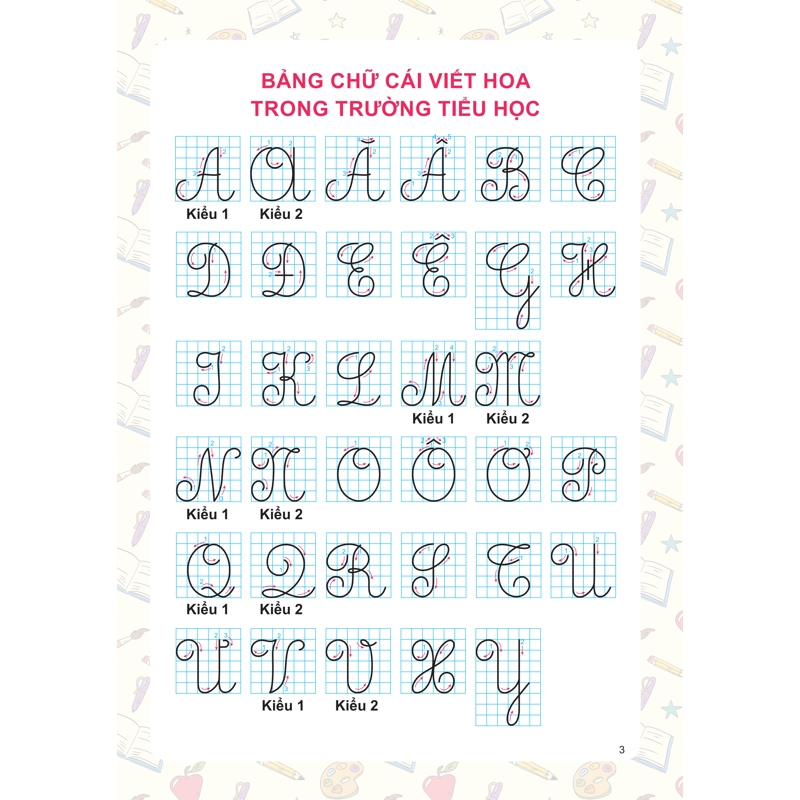 Tự Tin Vào Lớp 1 - Luyện Tập Tô Chữ Viết Hoa