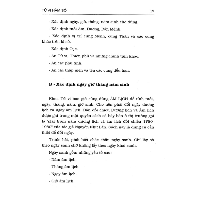 Tử Vi Hàm Số (Bc)