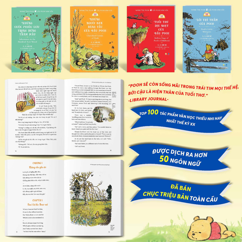 Tuổi Thơ Dịu Ngọt Của Gấu Pooh (Song Ngữ Việt Anh)