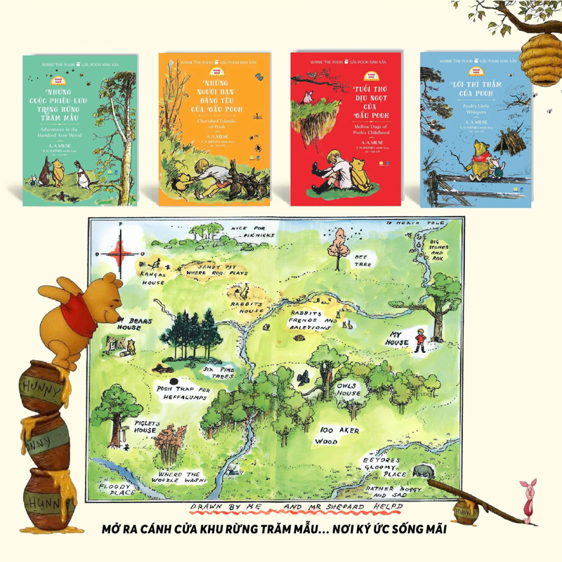 Tuổi Thơ Dịu Ngọt Của Gấu Pooh (Song Ngữ Việt Anh)