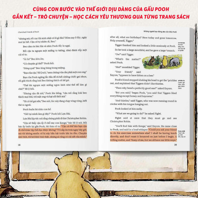 Tuổi Thơ Dịu Ngọt Của Gấu Pooh (Song Ngữ Việt Anh)