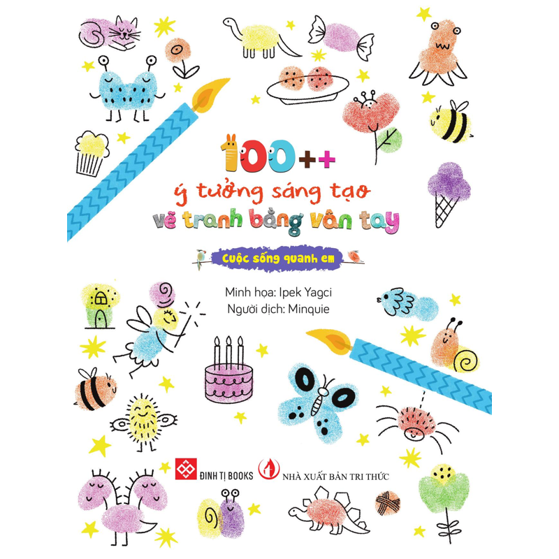 100++ Ý Tưởng Sáng Tạo Vẽ Tranh Bằng Vân Tay - Cuộc Sống Quanh Em
