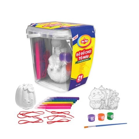 Tượng Tô Màu 21 Chi Tiết K-LC21/3