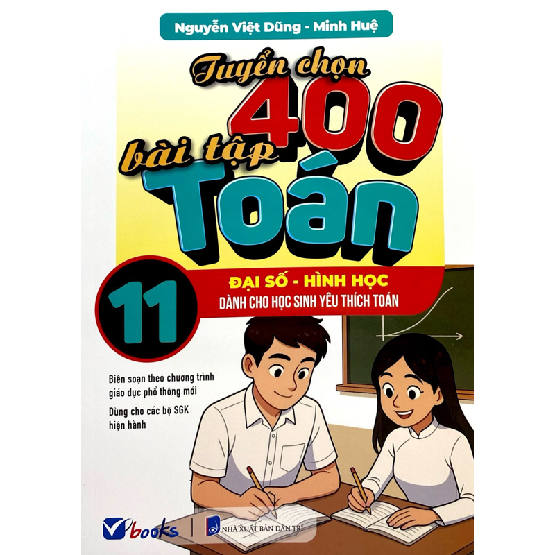 Tuyển Chọn 400 Bài Tập Toán 11 (Đại Số - Hình Học)