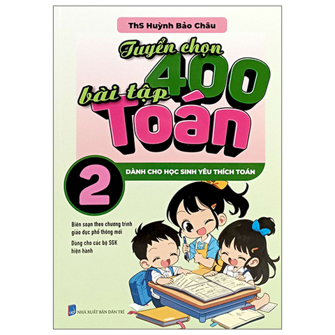 Tuyển Chọn 400 Bài Tập Toán 2 (Dùng Chung 3 Bội)