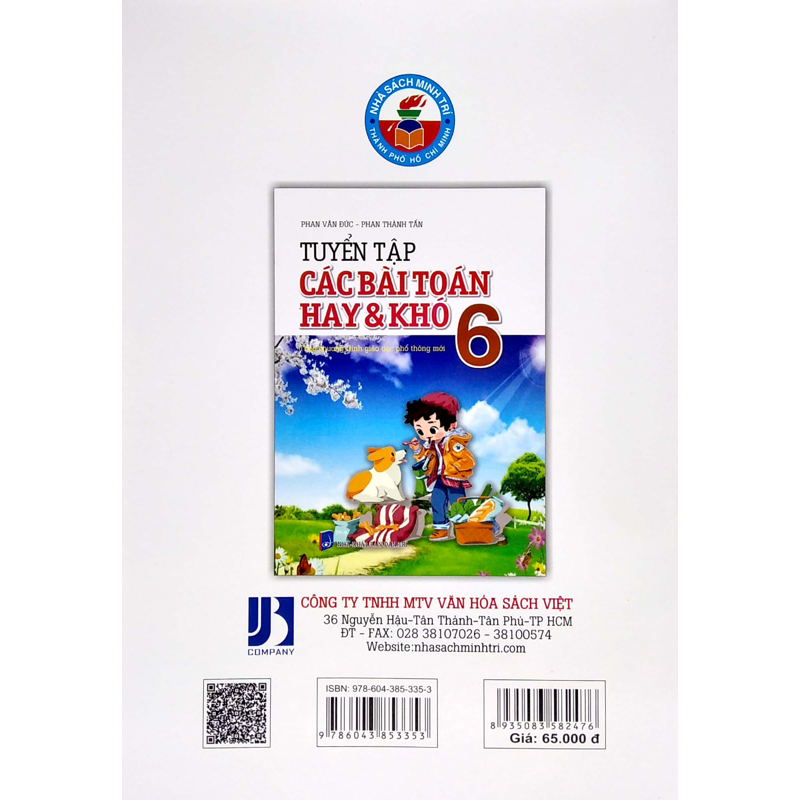 Tuyển Tập Các Bài Toán Hay Và Khó 6 (Chương Trình Mới)