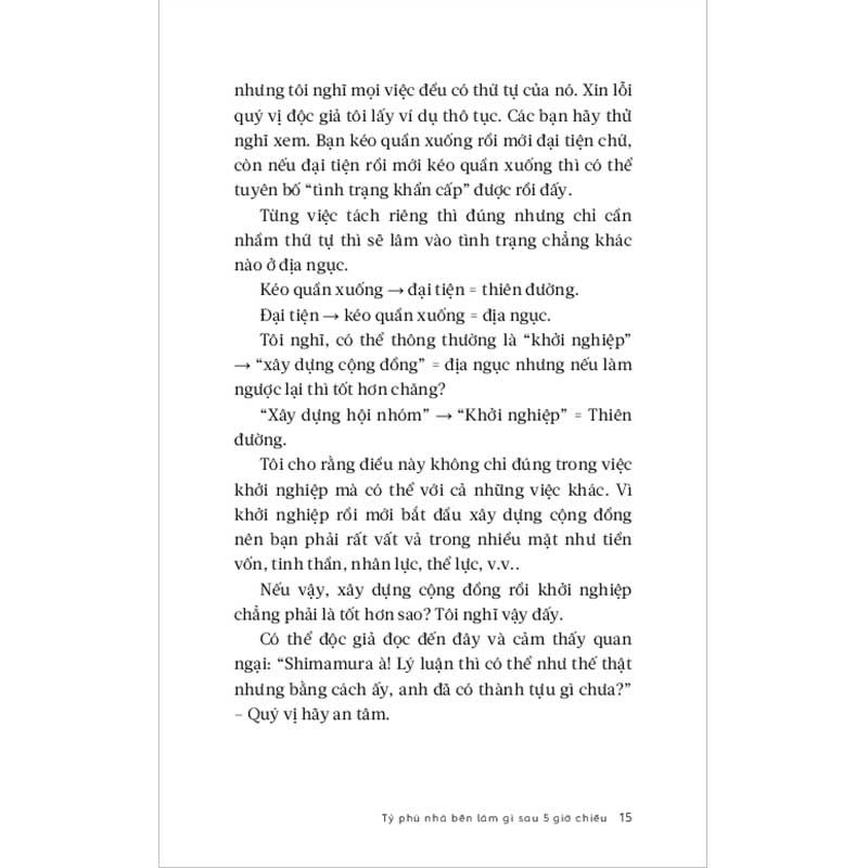 Tỷ Phú Nhà Bên Làm Gì Sau 5 Giờ Chiều?