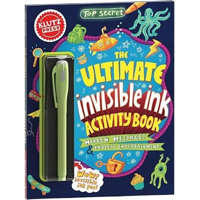 Klutz: The Ultimate Invisible Ink Activity Book