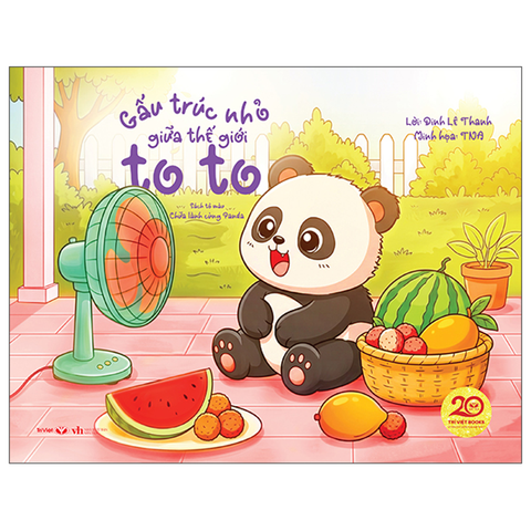 Gấu Trúc Nhỏ Giữa Thế Giới To To - Sách Tô Màu - Chữa Lành Cùng Panda