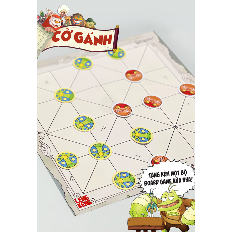 U Linh Tích Ký-Leng Keng 03 (S.MÀU)-KÈM Boardgame