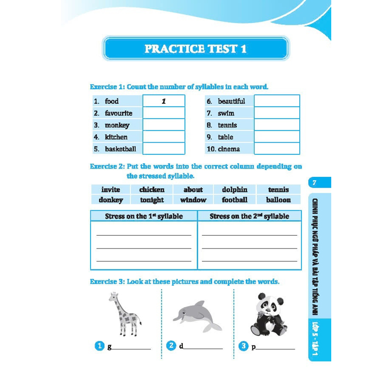 Global Success - Chinh Phục Ngữ Pháp Và Bài Tập Tiếng Anh Lớp 5 - Tập 1 (Có Đáp Án)