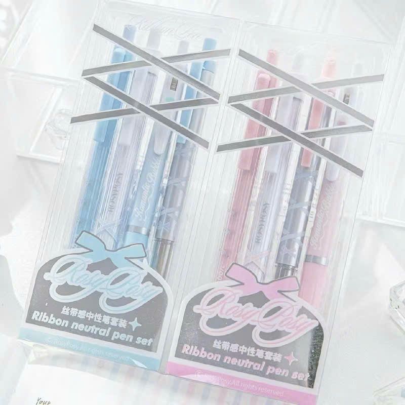 U-Trends Bộ 4 Bút Gel Rosy Posy Ballet Xanh RPY17 60020902