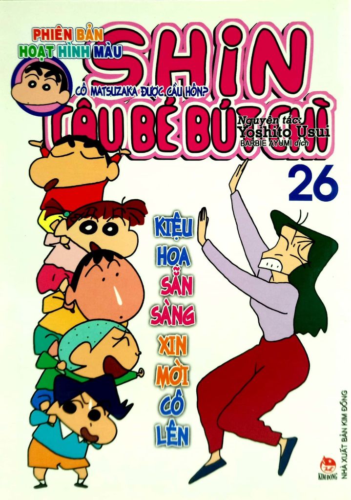 SHIN CẬU BÉ BÚT CHÌ T26-HOẠT HÌNH MÀU