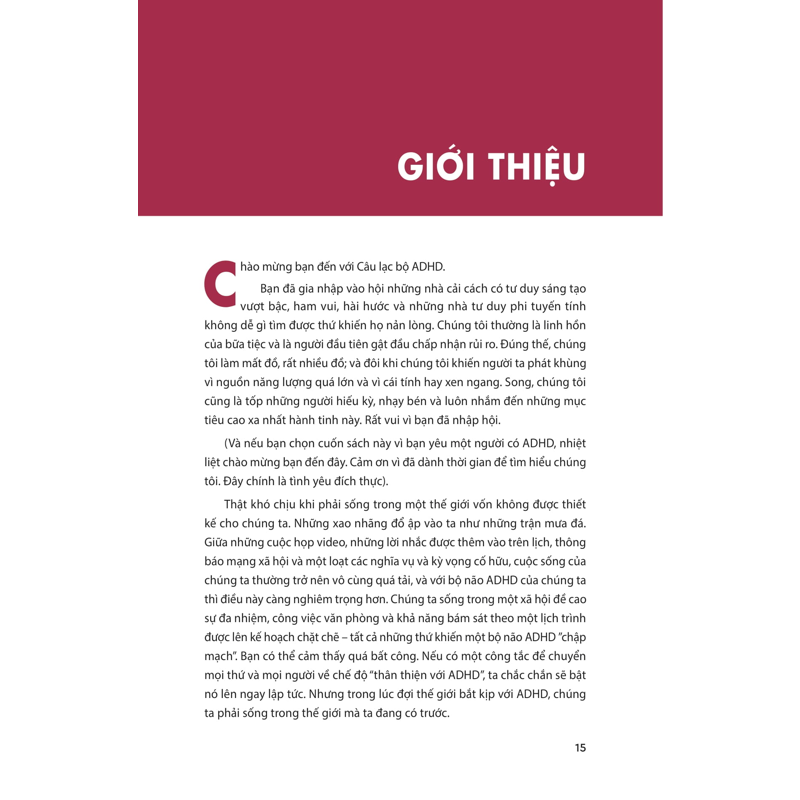 Hiểu Về ADHD - Vượt Qua Thách Thức Và Phát Triển Cùng Rối Loạn Tăng Động Giảm Chú Ý