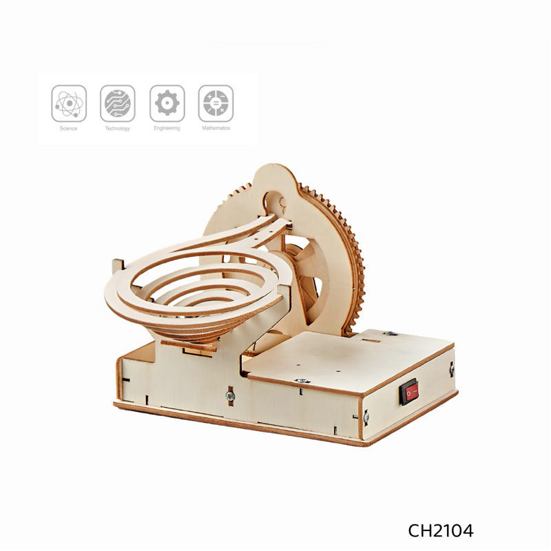Chuang Huang Bộ Lắp Ráp Đường Trượt Bi Bằng Gỗ Ch2104