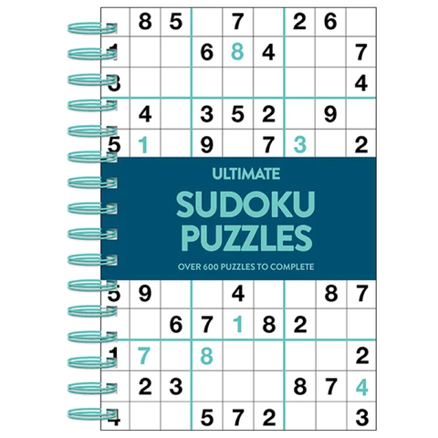 Ultimate 600 Puzzles - Sudoku - Teal