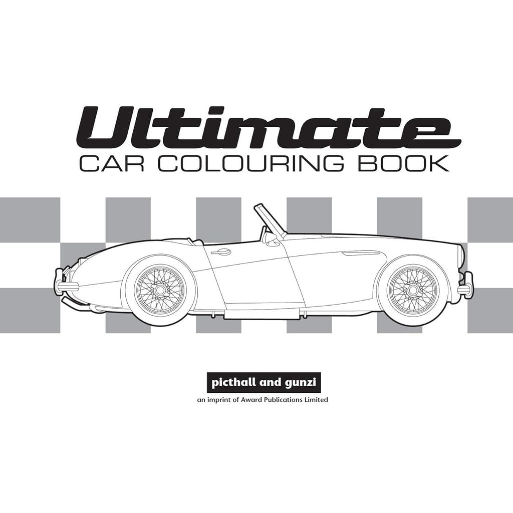 Ultimate Car Colouring Book