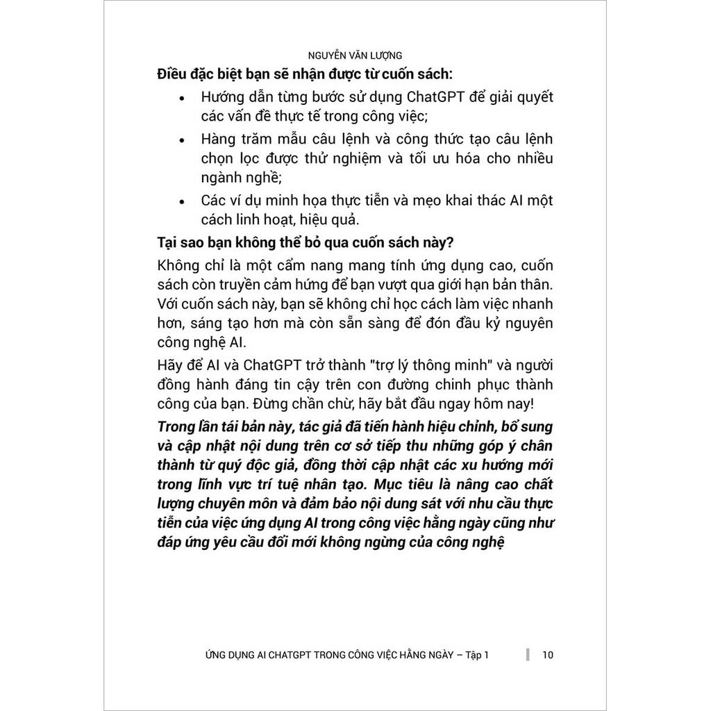 Ứng Dụng AI ChatGPT Trong Công Việc Hằng Ngày - Tập 1: x10 Hiệu Suất Với Trí Tuệ Nhân Tạo