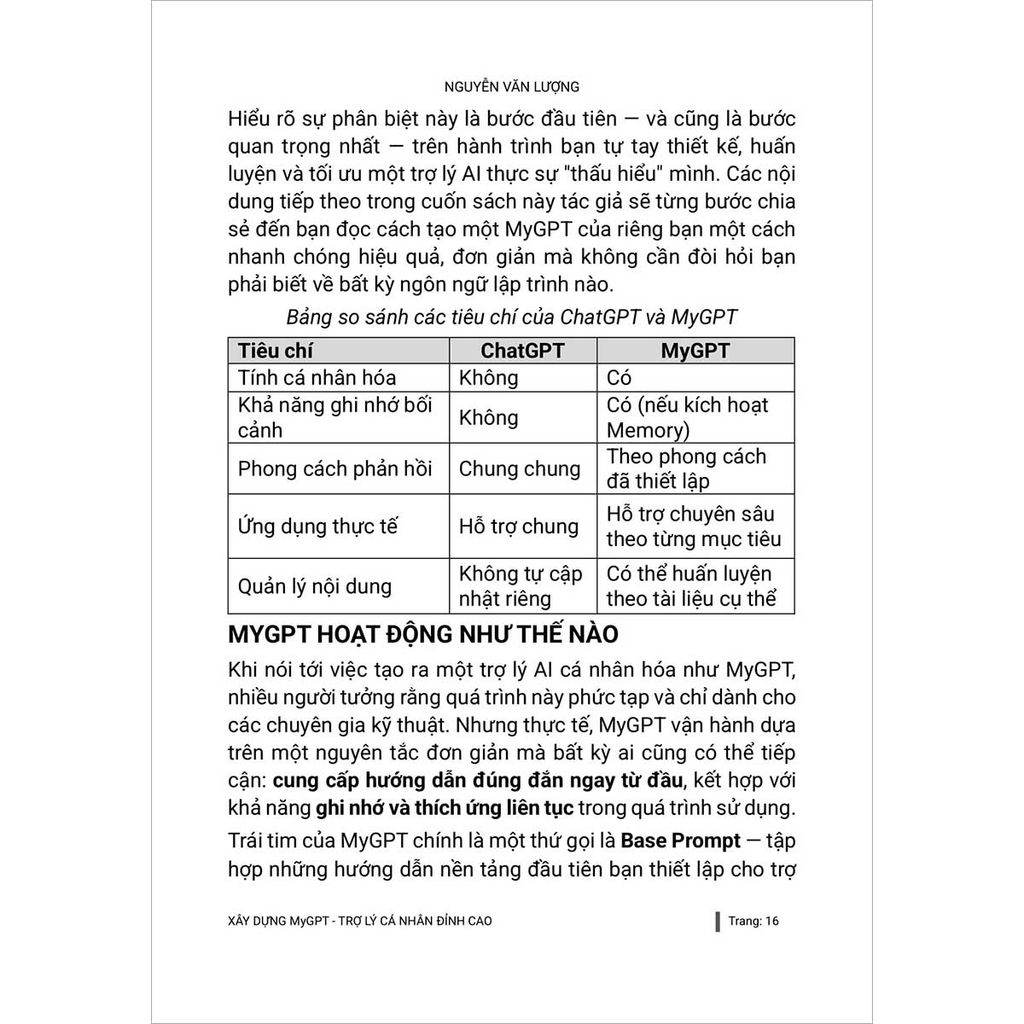 Ứng Dụng AI ChatGPT Trong Công Việc Hằng Ngày - Tập 2: Xây Dựng MyGPT Trợ Lý Cá Nhân Đỉnh Cao