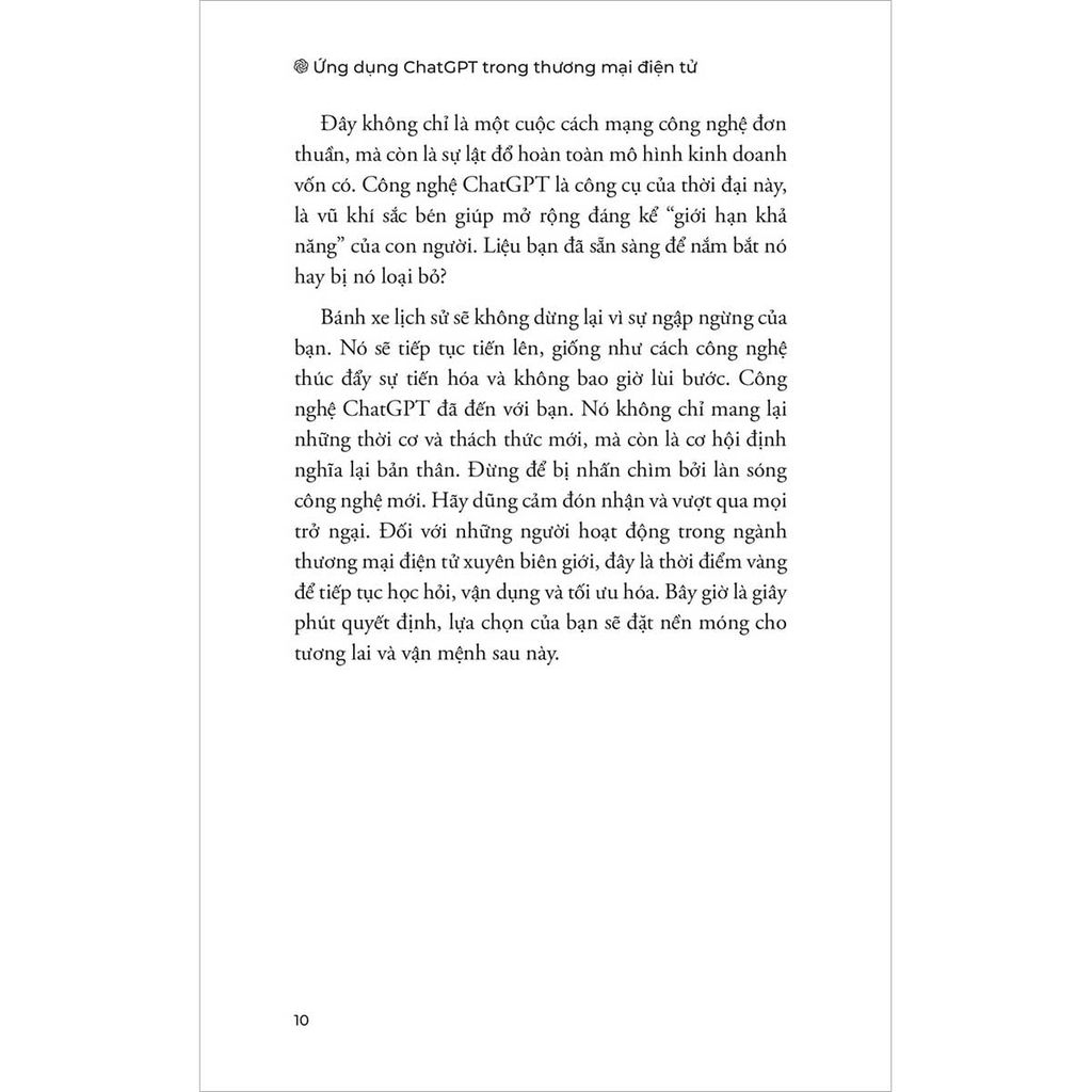 Ứng Dụng ChatGPT Trong Thương Mại Điện Tử